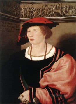  Hans Obras - Retrato de Benedikt von Hertenstein Renacimiento Hans Holbein el Joven